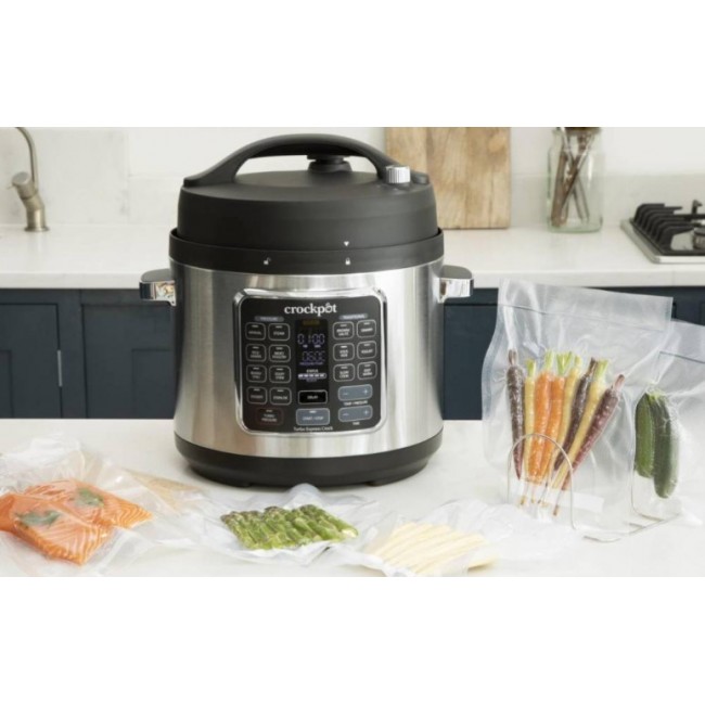 Crock-Pot CSC062X multi cooker 5.6 L 1400 W Black, Stainless steel