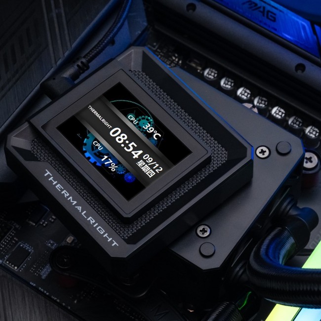 Thermalright Frozen Warframe 360 SE Processor All-in-one liquid cooler 12 cm Black 1 pc(s)