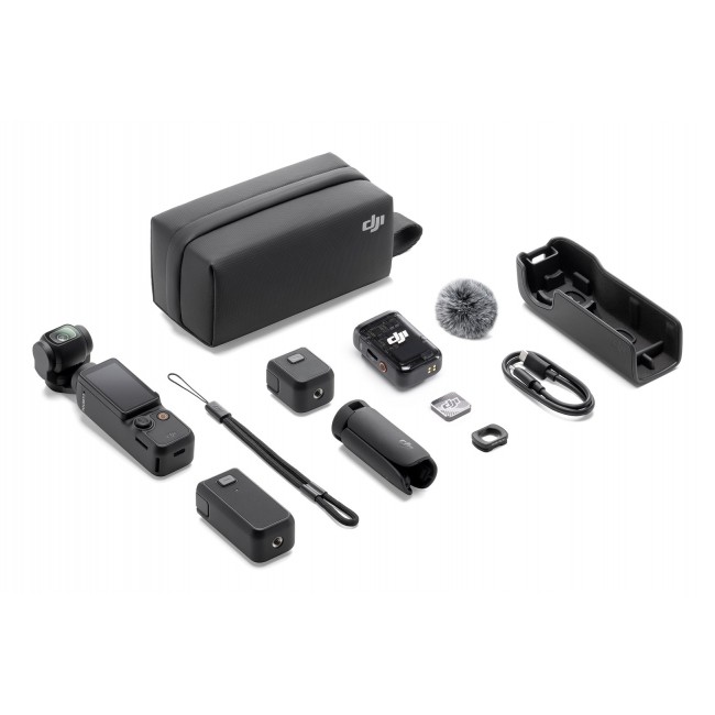 DJI Osmo Pocket 3 Creator Combo gimbal camera 4K Ultra HD 9.4 MP Black