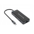 Conceptronic DONN14G laptop dock/port replicator Wired USB 3.2 Gen 1 (3.1 Gen 1) Type-C Grey