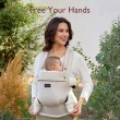 Momcozy Cotton Baby Carrier from Newborn to Toddler Khaki Momcozy Cotton Baby Carrier from Newborn to Toddler Khaki