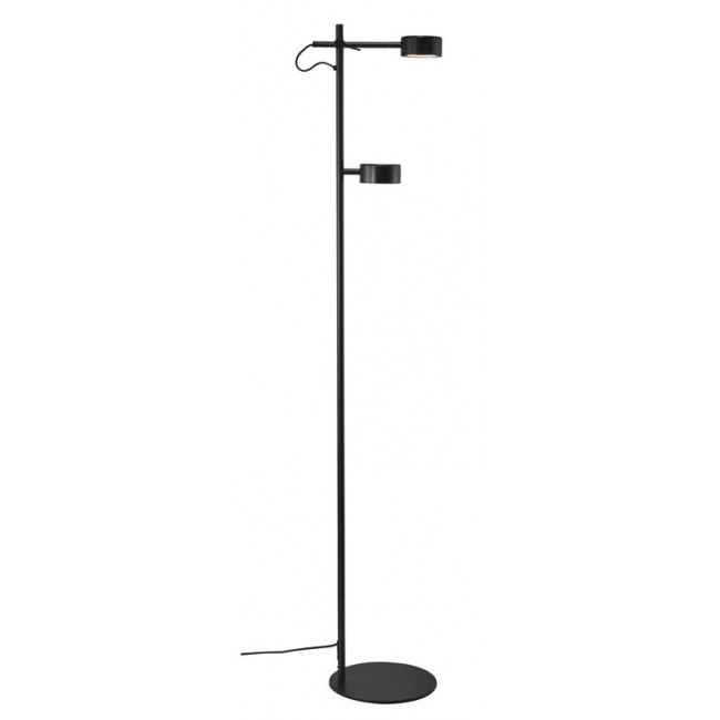 FLOOR LED LIGHT LUCA 2X4W BLACK FLOOR LED LIGHT LUCA 2X4W BLACK