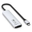 Satechi ST-P4SS interface hub USB Type-C 10000 Mbit/s Silver