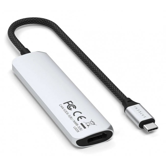 Satechi ST-P4SS interface hub USB Type-C 10000 Mbit/s Silver