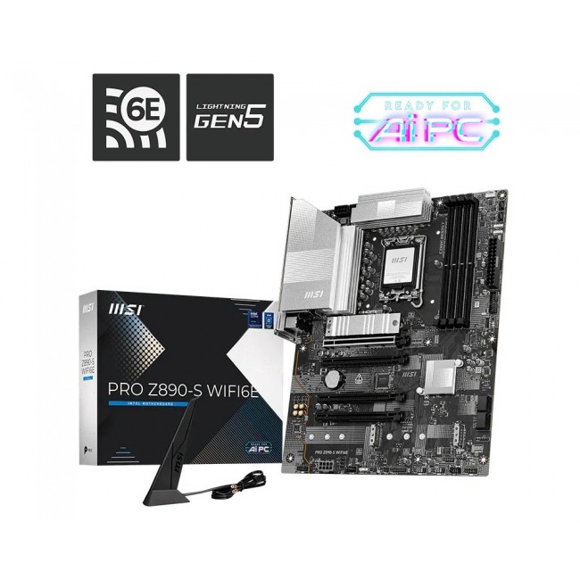 MSI PRO Z890-S WIFI6E motherboard MSI PRO Z890-S WIFI6E motherboard
