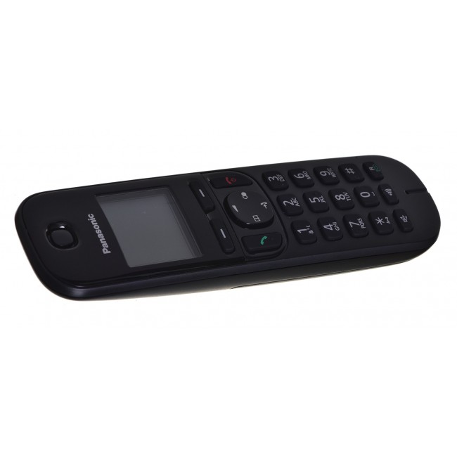 Panasonic KX-TGC 210 PDB DECT telephone Black Caller ID Panasonic KX-TGC 210 PDB DECT telephone Black Caller ID