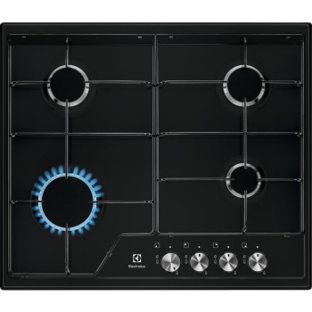 Electrolux EGS6424K hob Black Built-in 60 cm Gas 4 zone(s)