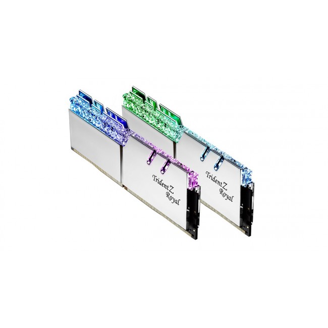 G.Skill Trident Z Royal F4-4000C18D-32GTRS memory module 32 GB 2 x 16 GB DDR4 4000 MHz G.Skill Trident Z Royal F4-4000C18D-32GTRS memory module 32 GB 2 x 16 GB DDR4 4000 MHz