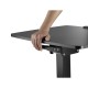 Maclean Laptop Table, Height Adjustable, for Standing Up Work, Max Height 113cm, MC-892B Maclean Laptop Table, Height Adjustable, for Standing Up Work, Max Height 113cm, MC-892B