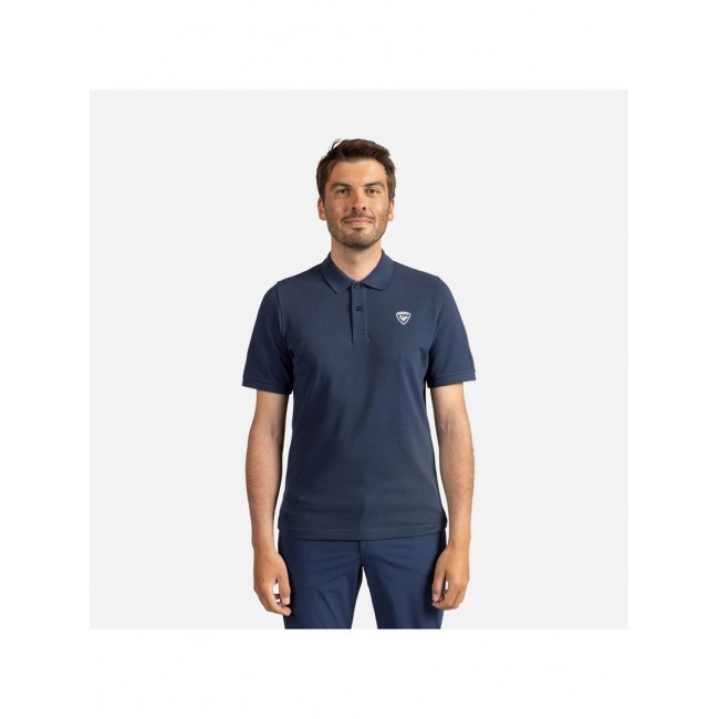 Men's polo shirt ROSSIGNOL Traye Polo navy blue Men's polo shirt ROSSIGNOL Traye Polo navy blue