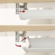 Maclean under-desk cable/extension organizer, max. load 5kg, white, MC-106 W Maclean under-desk cable/extension organizer, max. load 5kg, white, MC-106 W