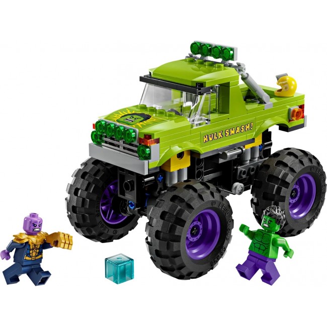LEGO MARVEL 76312 The Hulk Truck vs. Thanos