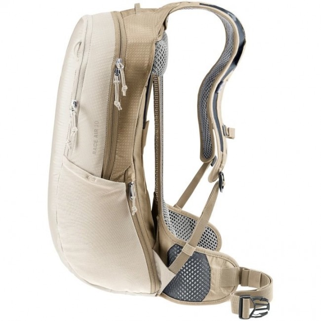 Bicycle backpack - Deuter Race Air 10 (Alu/Greystone)