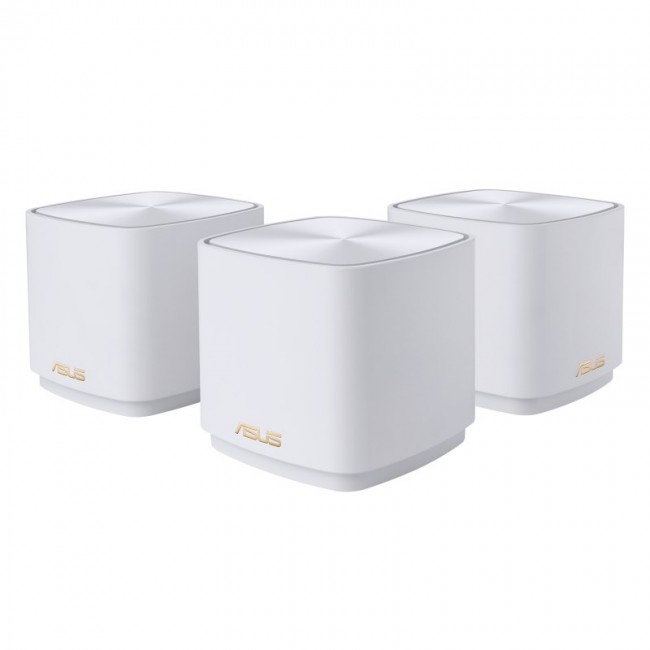ASUS ZenWiFi XD4 Plus AX1800 3 Pack White Dual-band (2.4 GHz / 5 GHz) Wi-Fi 6 (802.11ax) 2 Internal