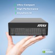 MSI EdgeXpert AI Supercomputer Desktop, NVIDIA DGX Spark GB10 Grace Blackwell Architecture, 128GB LPDDR5 Unify Memory, 4TB SSD, ARM CPU, WiFi 7, BT 5.3, NVIDIA DGX OS - EDGEXPERT NVIDIA DGX GB10 128GB 4TB