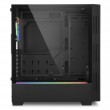 Sharkoon RGB LIT 100 Midi Tower Black Sharkoon RGB LIT 100 Midi Tower Black