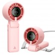 AECOOLY Halo 02 Portable Handheld Fan, rose