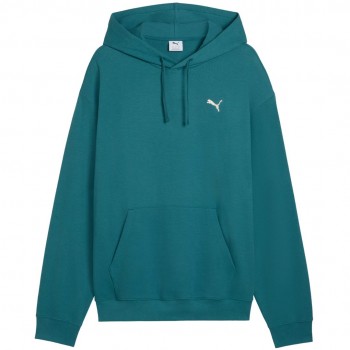 Bluza męska Puma ESS Elevated Relaxed Hoodie zielona 692019 41 XL