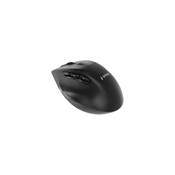 Gembird MUSW3-9B-01 Triple-mode wireless ergonomic mouse (2.4G + BT + USB), 2400 DPI, 9-button, black