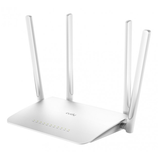 Cudy WR1300 wireless router Gigabit Ethernet Dual-band (2.4 GHz / 5 GHz) White