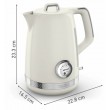 Tefal Soleil KO355AE0 electric kettle 1.7 L 2400 W White