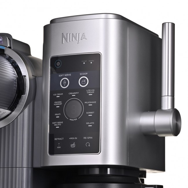 Ninja CREAMi Soft serve ice cream maker 0.47 L 800 W Grey, Silver