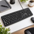 Esperanza EK129 keyboard USB QWERTY UK English Black