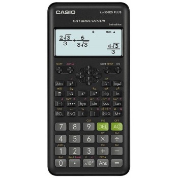 CASIO CALCULATOR SCIENTIFIC FX-350ESPLUS-2 BLACK, 12 DIGIT DISPLAY