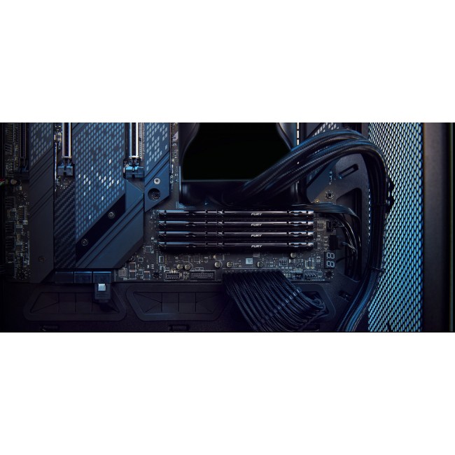 Kingston Technology FURY Beast 32GB 6000MT/s DDR5 CL36 DIMM (Kit of 2) Black EXPO Kingston Technology FURY Beast 32GB 6000MT/s DDR5 CL36 DIMM (Kit of 2) Black EXPO