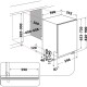 Whirlpool WIO 3T333 E 6.5 Fully built-in 14 place settings D Whirlpool WIO 3T333 E 6.5 Fully built-in 14 place settings D