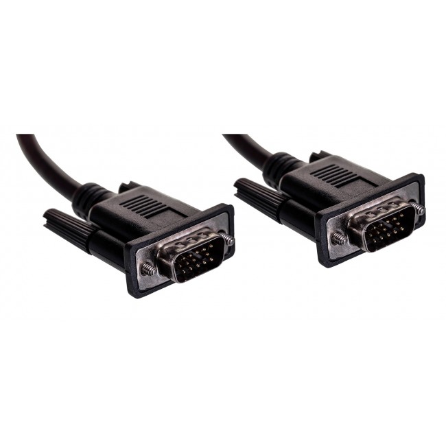 Lenovo 0.5m VGA VGA cable VGA (D-Sub) Black Lenovo 0.5m VGA VGA cable VGA (D-Sub) Black