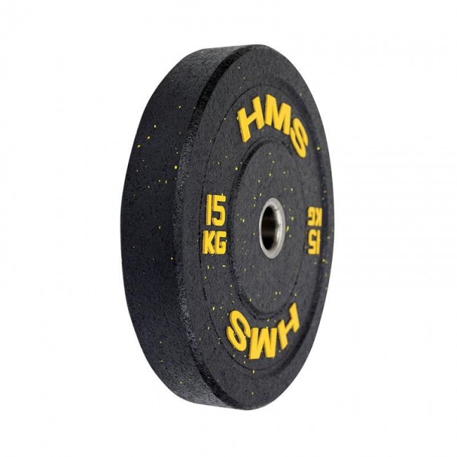 HMS Fitness HTBR15 1 pc(s) Olympic Rubber-coated weight disc HMS Fitness HTBR15 1 pc(s) Olympic Rubber-coated weight disc