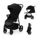 Kinderkraft pram TRIG 3 ONYX BLACK Kinderkraft pram TRIG 3 ONYX BLACK