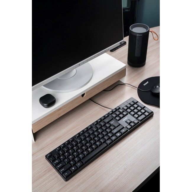 Savio KB-01 keyboard Home/Office USB QWERTY US English Black Savio KB-01 keyboard Home/Office USB QWERTY US English Black