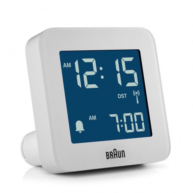 Braun BC09-DCF Digital alarm clock White Braun BC09-DCF Digital alarm clock White
