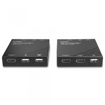 Lindy 120m Cat.6 HDMI and USB KVM Extender