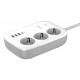 Energizer EPB2500W02EU power extension 2 m 3 AC outlet(s) Indoor White Energizer EPB2500W02EU power extension 2 m 3 AC outlet(s) Indoor White