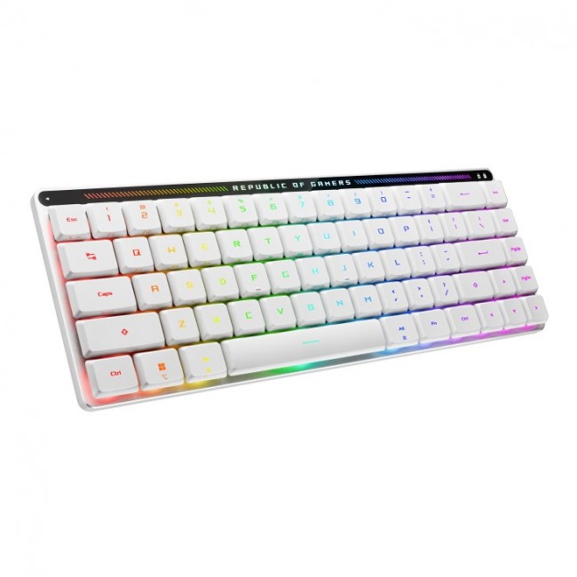 ASUS ROG Falchion RX Low Profile keyboard Gaming USB + RF Wireless + Bluetooth QWERTZ White ASUS ROG Falchion RX Low Profile keyboard Gaming USB + RF Wireless + Bluetooth QWERTZ White