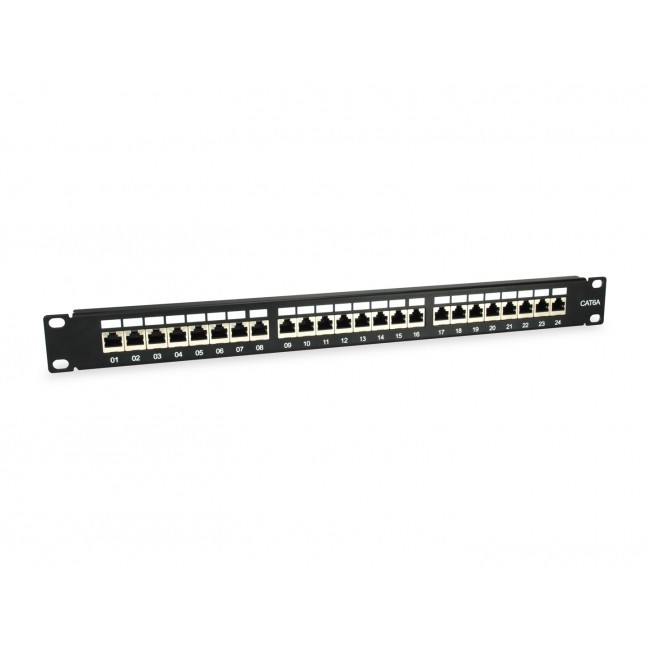 Equip 24-Port Cat.6A Shielded Patch Panel Equip 24-Port Cat.6A Shielded Patch Panel
