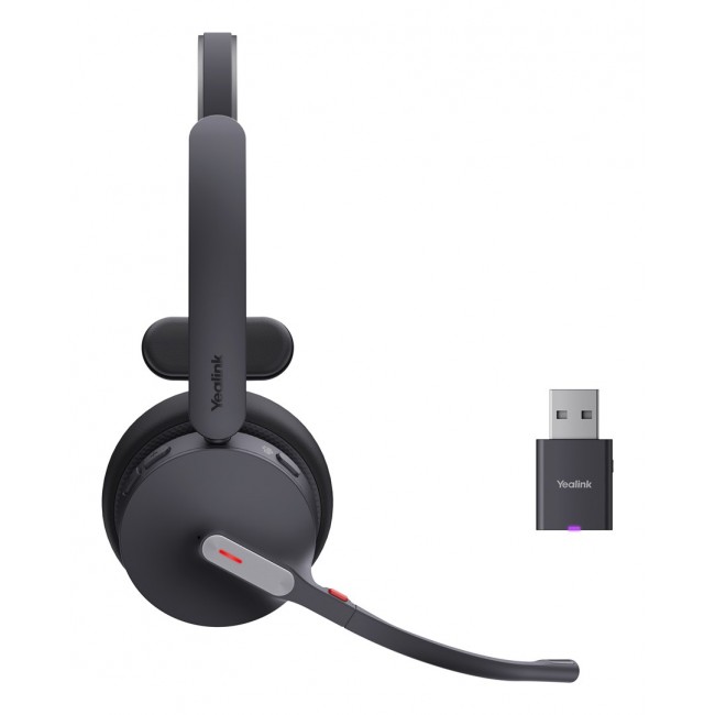 Yealink WH64 Hybrid Mono Teams Headset Wireless Head-band Office/Call center Micro-USB Bluetooth Black Yealink WH64 Hybrid Mono Teams Headset Wireless Head-band Office/Call center Micro-USB Bluetooth Black