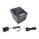 Equip 58mm Thermal POS Receipt Printer with Auto Cutter, USB/Ethernet/Cash Drawer connection
