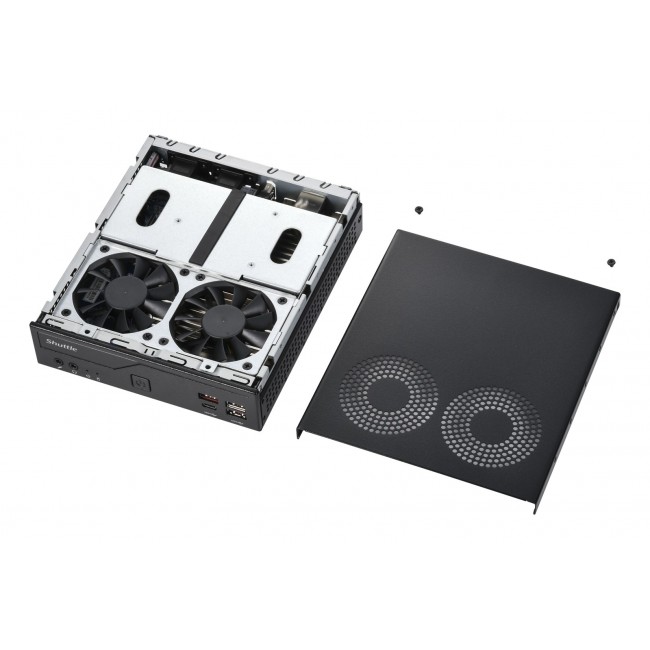 Shuttle Slim PC DB860 , S1851, 2x HDMI, 1x DP, 1x USB-C (DP), 1x 2.5