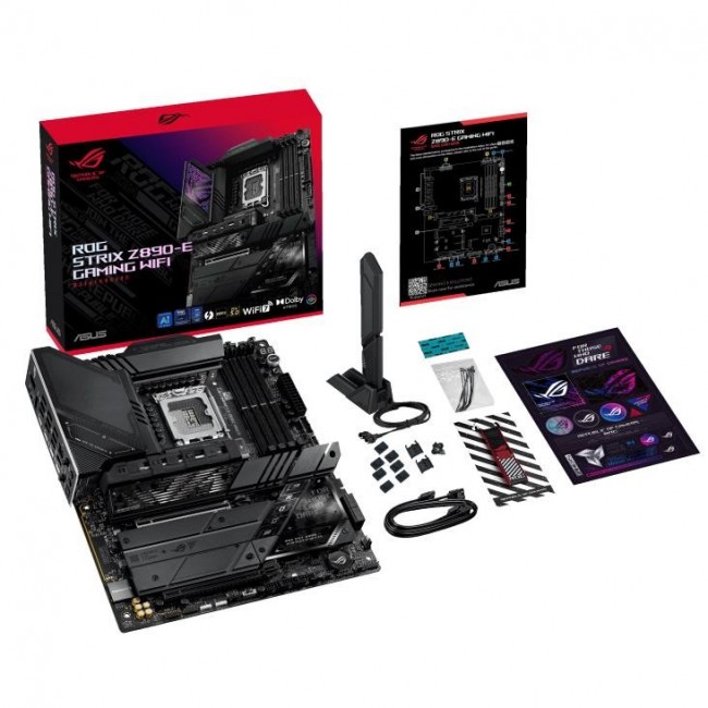 ASUS ROG STRIX Z890-E GAMING WIFI Intel Z890 LGA 1851 (Socket V1) ATX ASUS ROG STRIX Z890-E GAMING WIFI Intel Z890 LGA 1851 (Socket V1) ATX