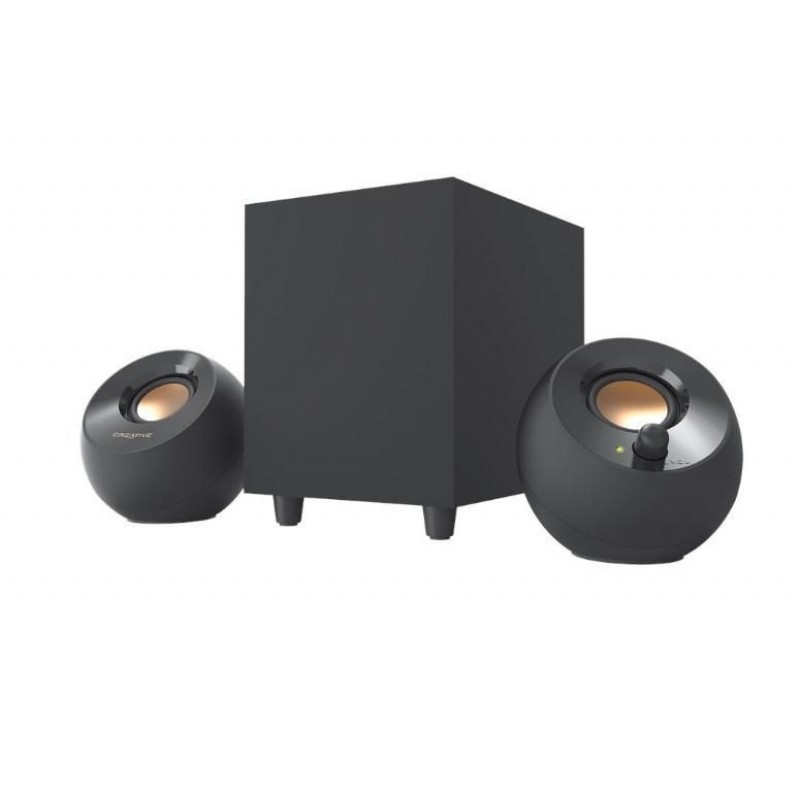 Creative Labs Creative Pebble Plus speaker set 8 W Home Black 2.1 channels Creative Labs Creative Pebble Plus speaker set 8 W Home Black 2.1 channels