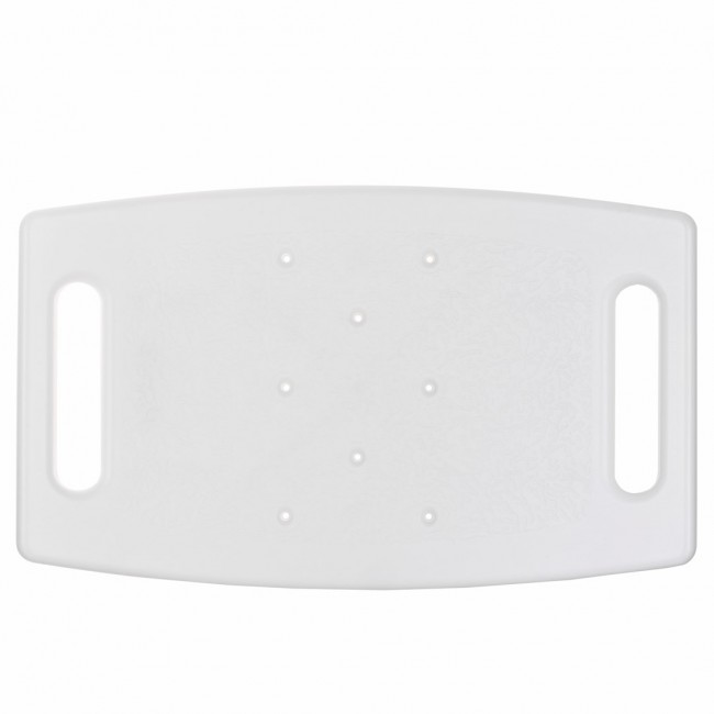 Rectangular shower stool with height adjustment Rectangular shower stool with height adjustment