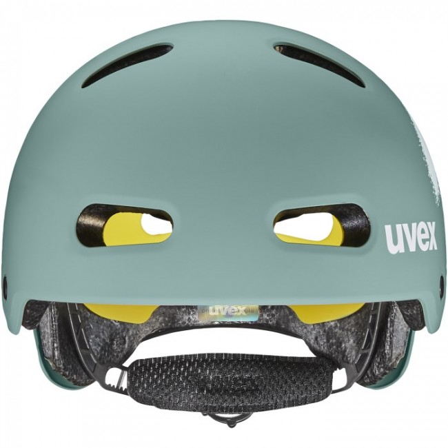 UVEX Kid 4 Style MIPS kids cycling helmet, green