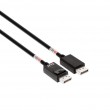 CLUB3D DisplayPort 2.1 Bi-Directional VESA DP80 Certified Cable 4K240Hz, 8K60Hz or 10K60Hz M/M 1.6m/5.25ft