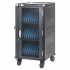 Manhattan Laptop Charging Cart/Trolley via AC Adapter (EU) 30-bay, Install device's AC Adapter (power cables) into unit, Suitable for ALL laptops (to 16