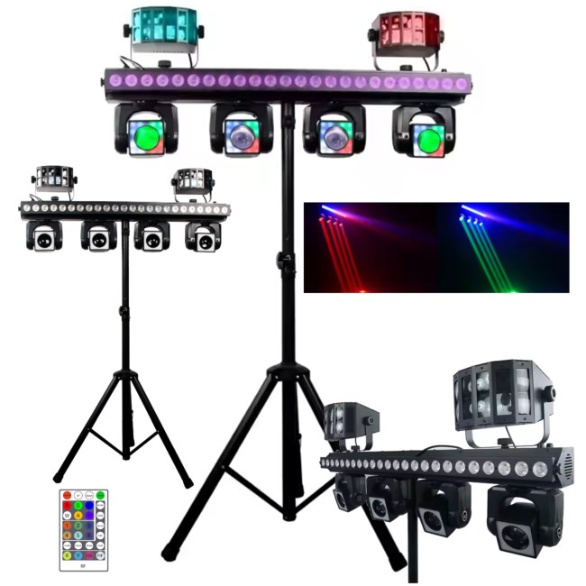 LIGHT4ME MT BAR 3 - lighting set, multi-effect