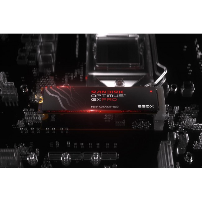 SanDisk Optimus GX PRO 850X 2 TB M.2 PCI Express 4.0 NVMe TLC 3D NAND SanDisk Optimus GX PRO 850X 2 TB M.2 PCI Express 4.0 NVMe TLC 3D NAND